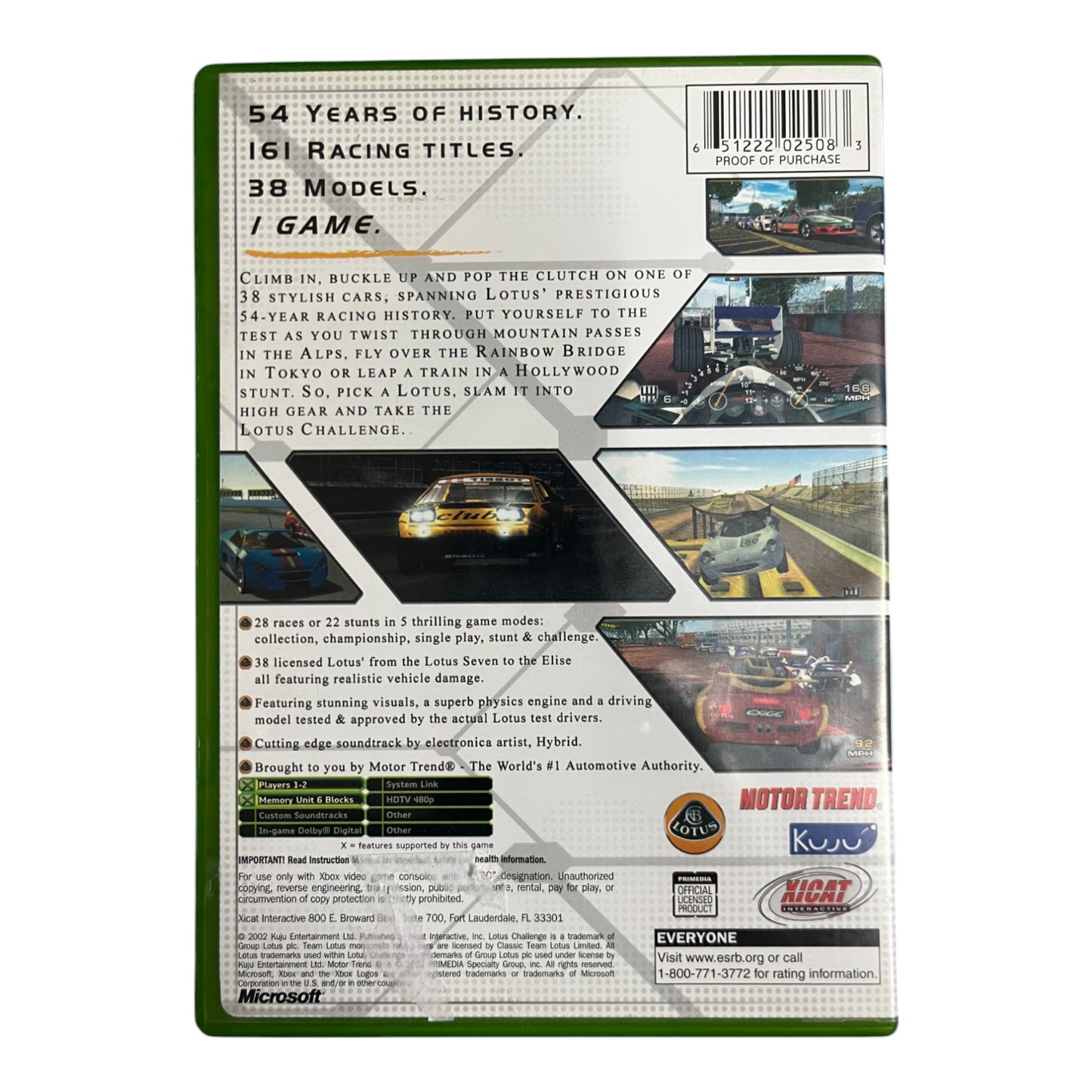 Motor Trend: Lotus Challenge (Xbox)