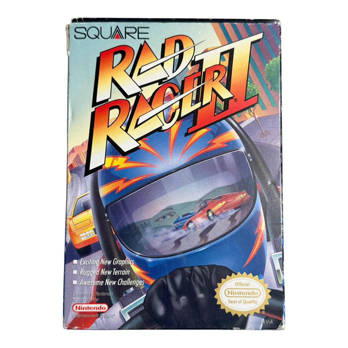 Rad Racer Controller Rad Racer II (NES) – Retro North Games