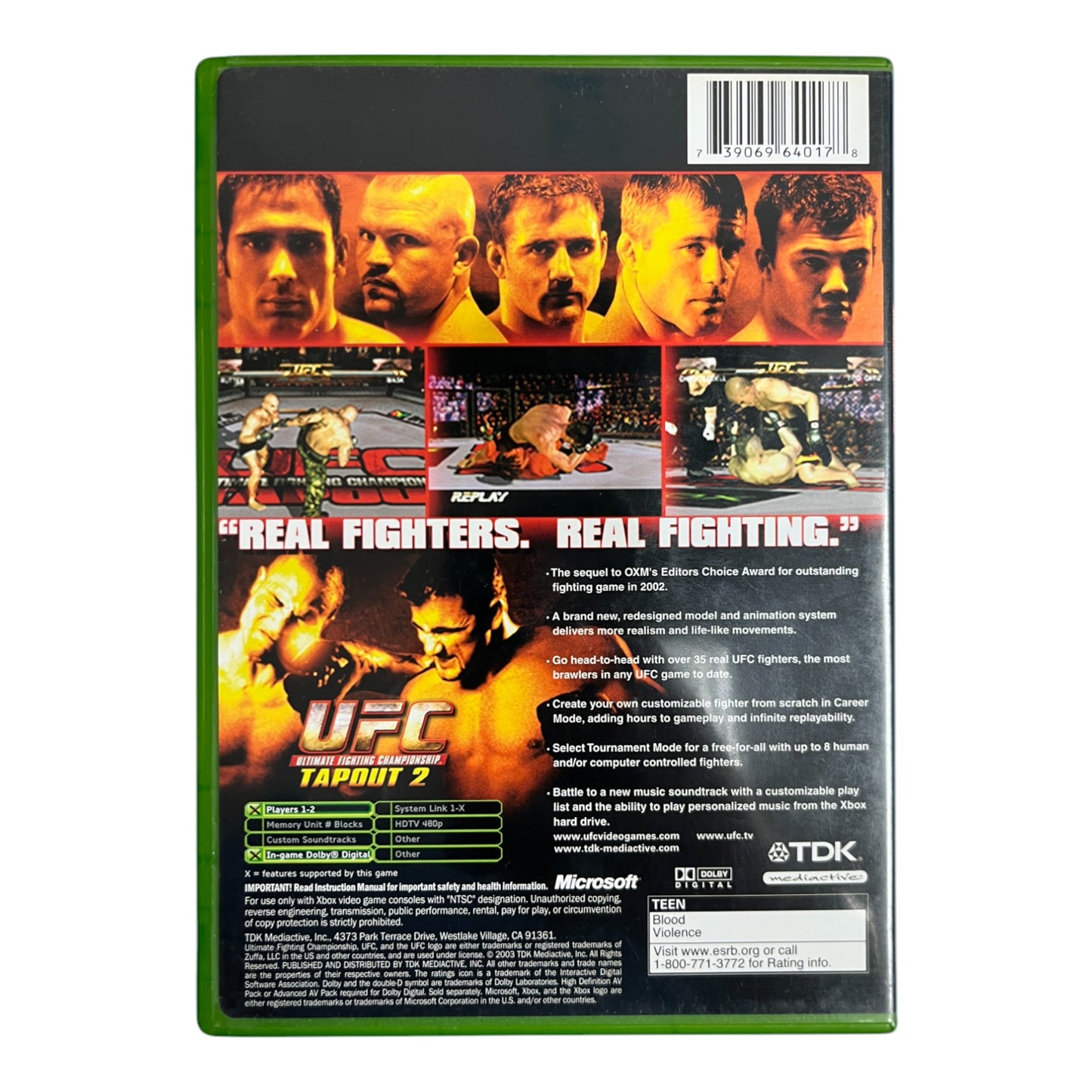 UFC Tapout 2 (Xbox)