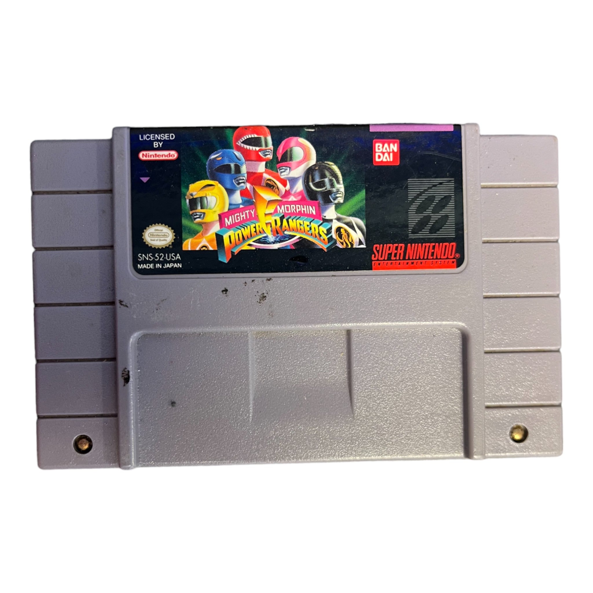 Mighty Morphin Power Rangers (SNES) – Retro North Games