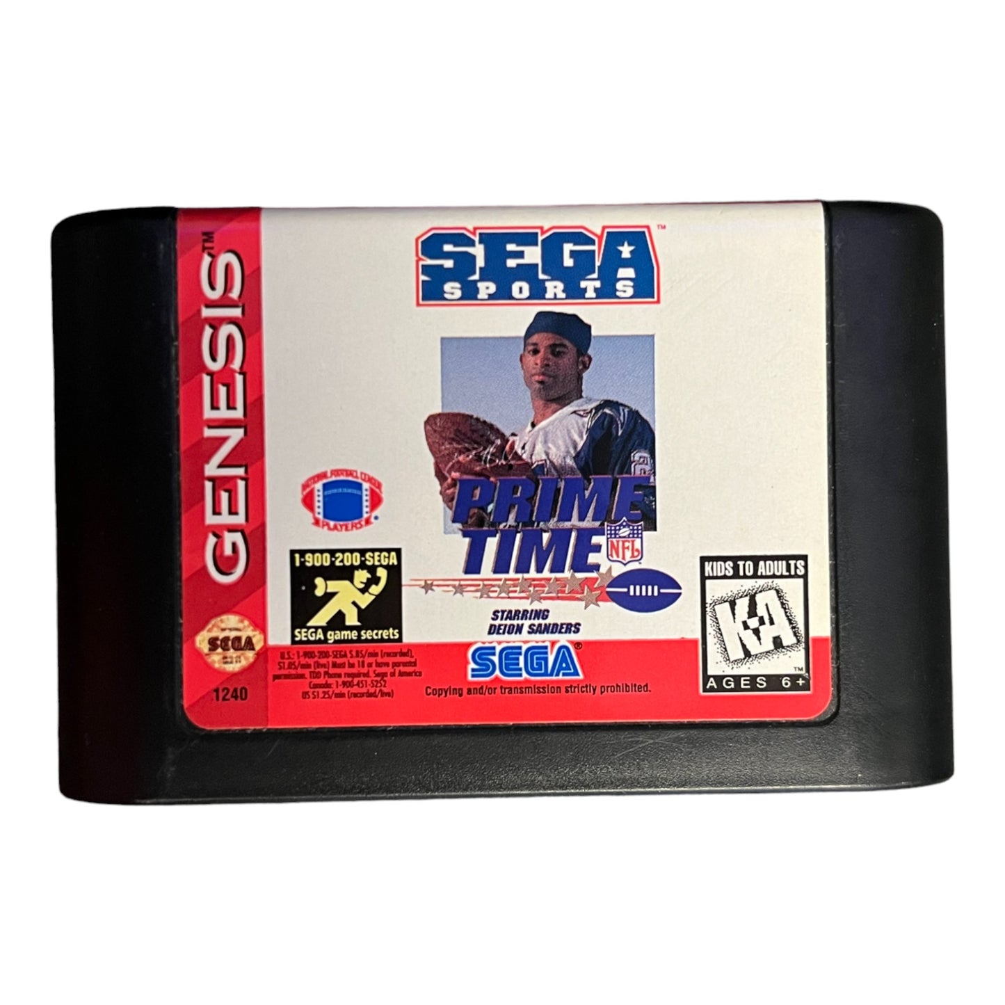 Prime Time NFL Football Starring Deion Sanders (Genesis)