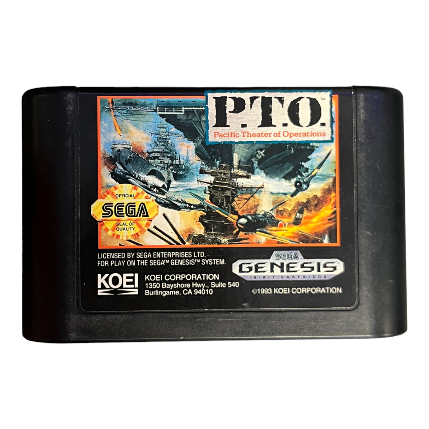 P.T.O. Pacific Theater Of Operations