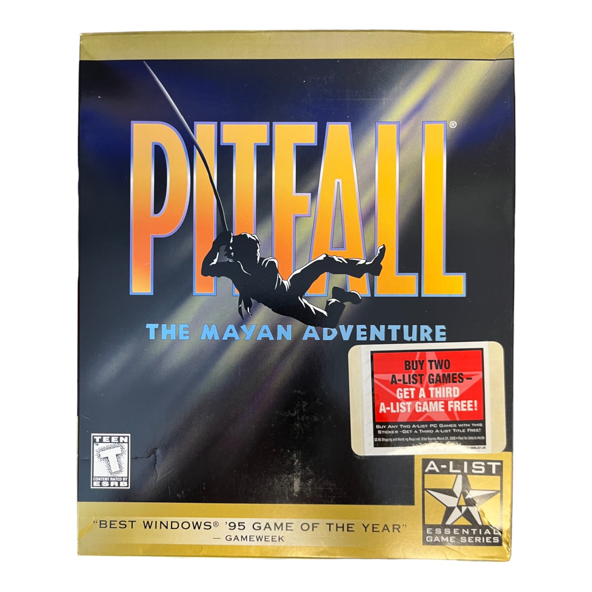 Mayan Computer Game Pitfall: The Mayan Adventure (PC) – Retro North Games