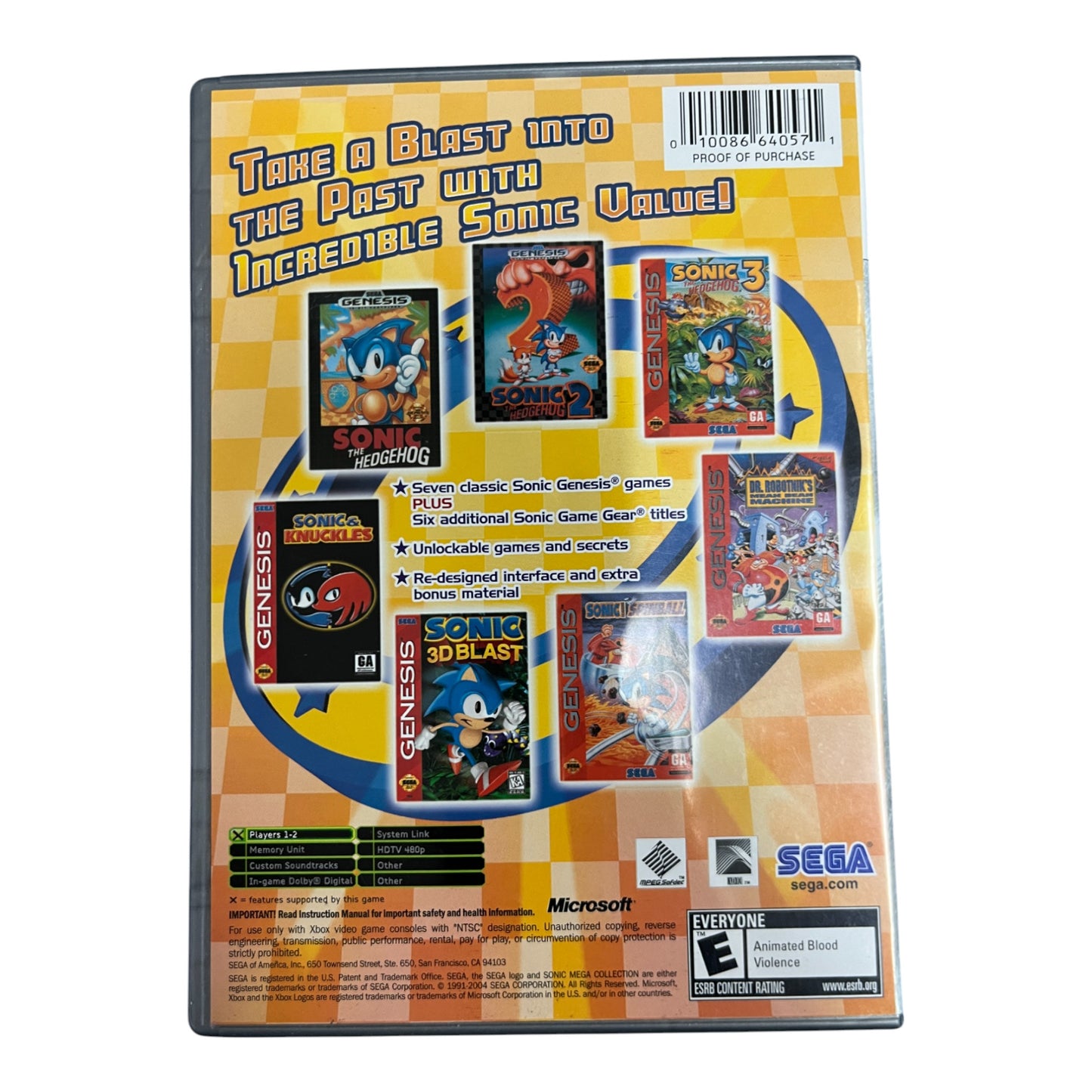 Sonic Mega Collection Plus [Platinum Hits] (Xbox)