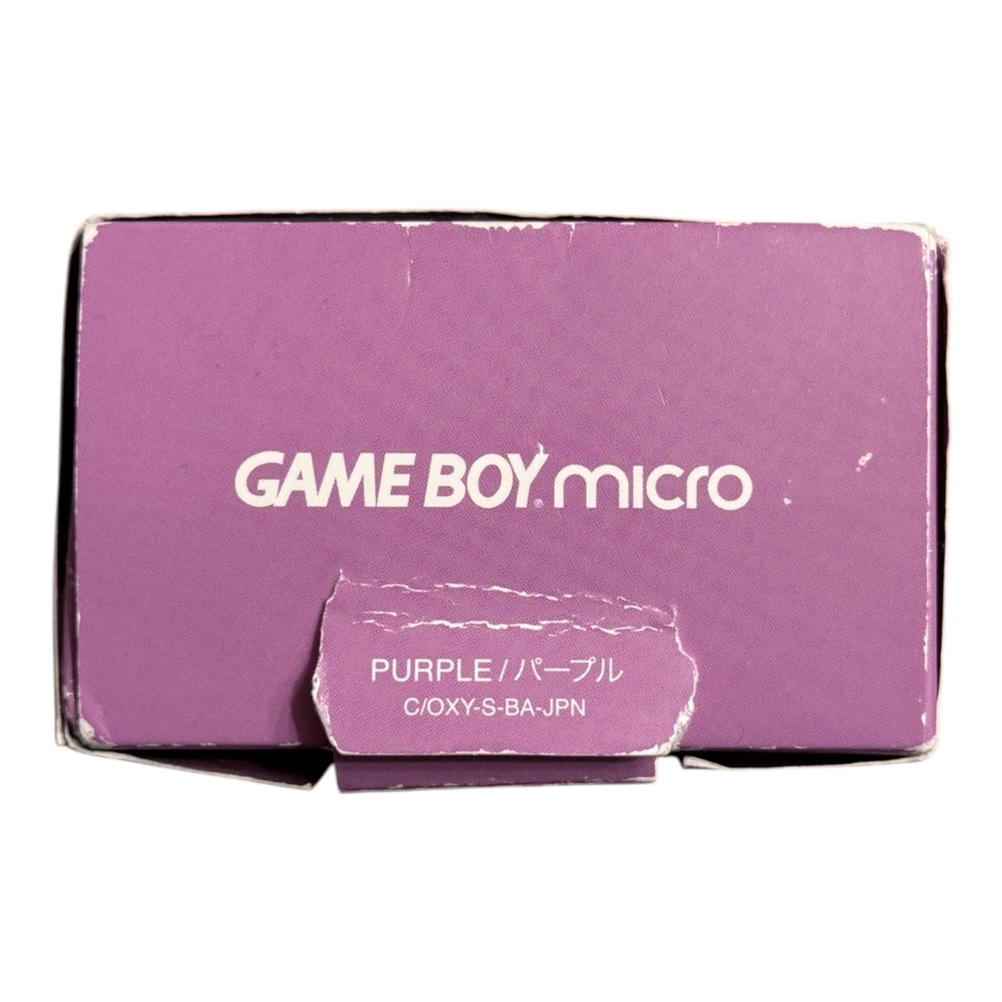 Game Boy Micro Purple in Box
