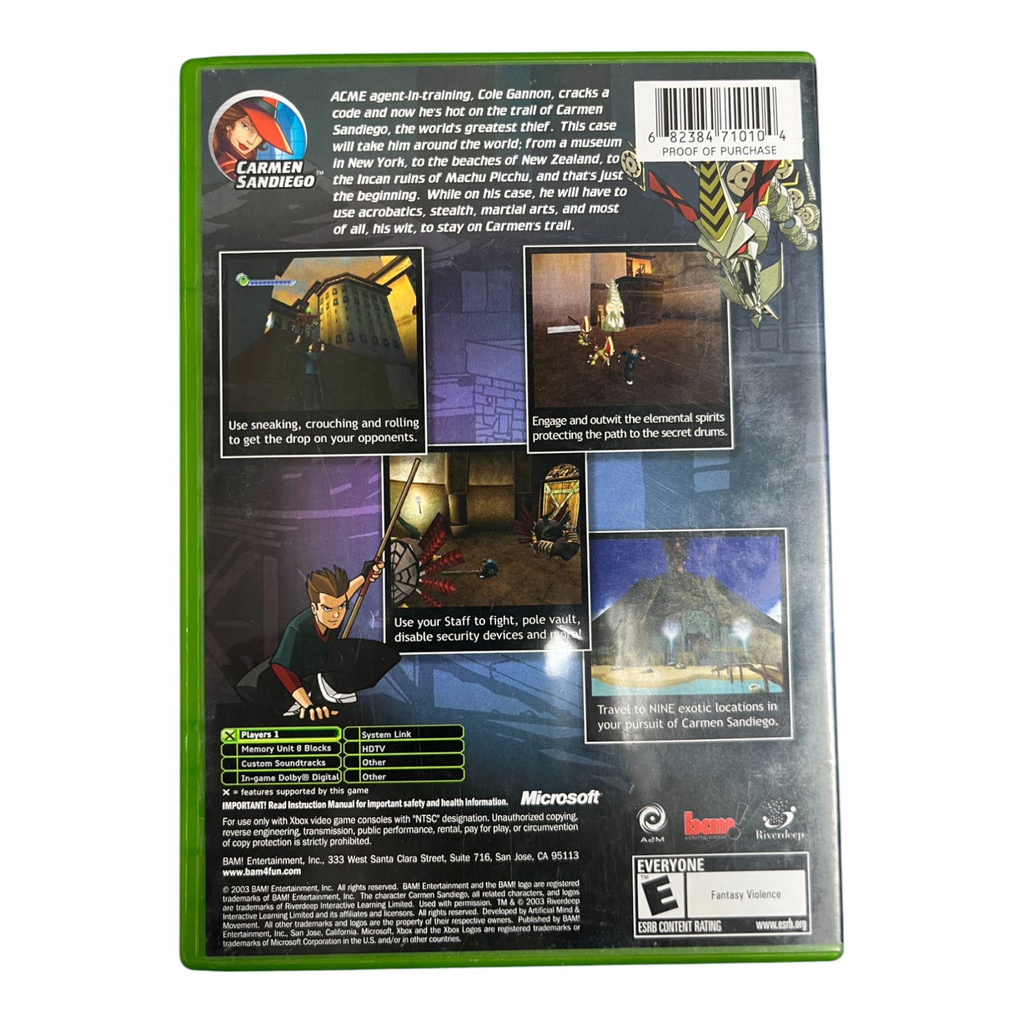 Carmen Sandiego The Secret of the Stolen Drums (Xbox)