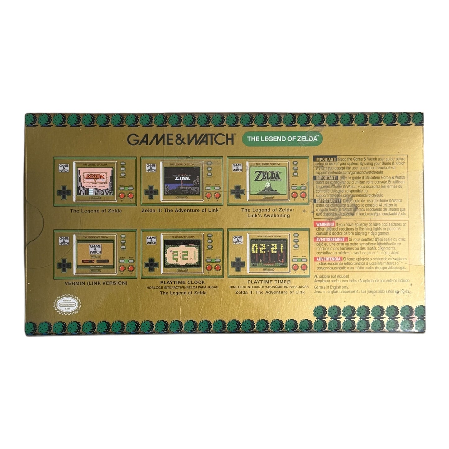 Game & Watch The Legend of Zelda