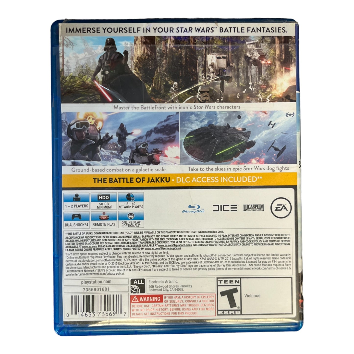 Star Wars Battlefront (PS4)