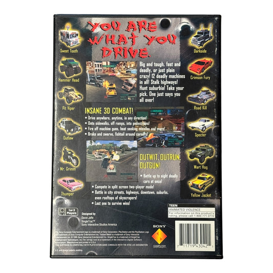 Twisted Metal [Long Box] (PS1)