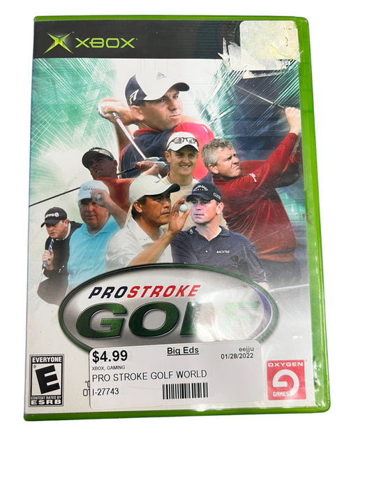 ProStroke Golf World Tour 2007 (Xbox)