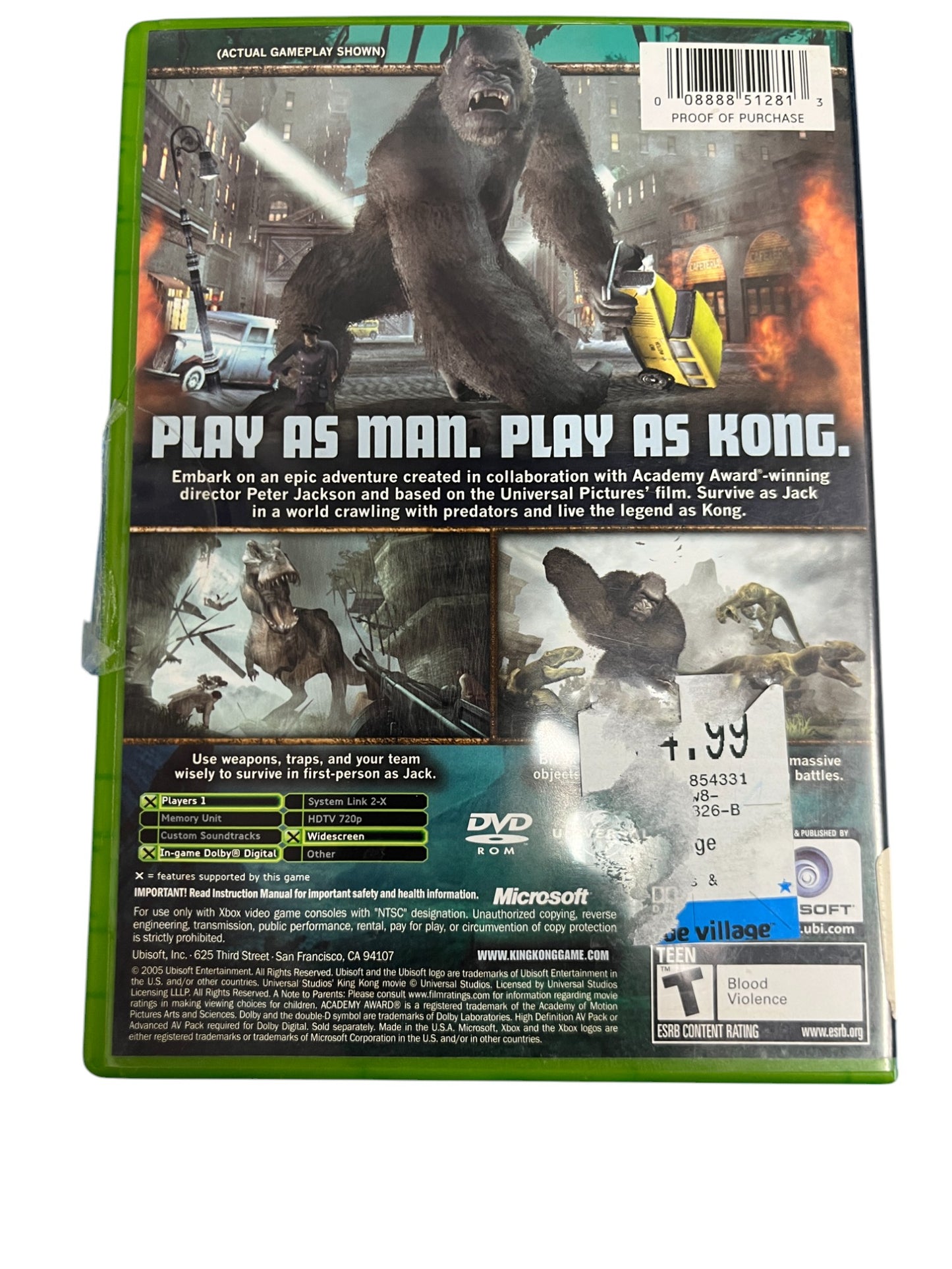 Peter Jackson's King Kong (Xbox)