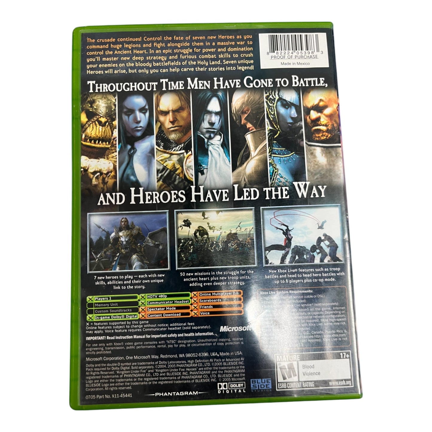 Kingdom Under Fire: Heroes (Xbox)