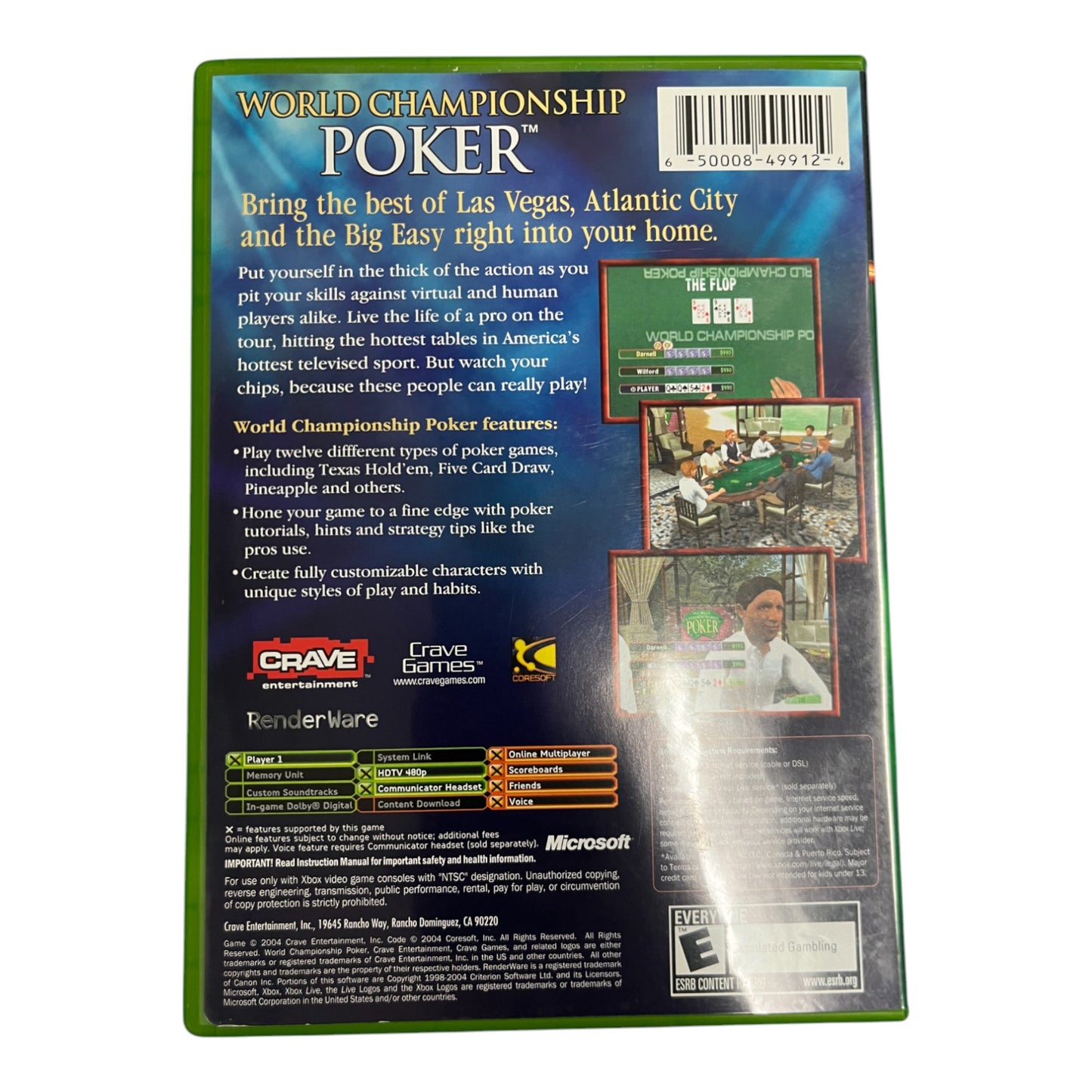 World Championship Poker (Xbox)