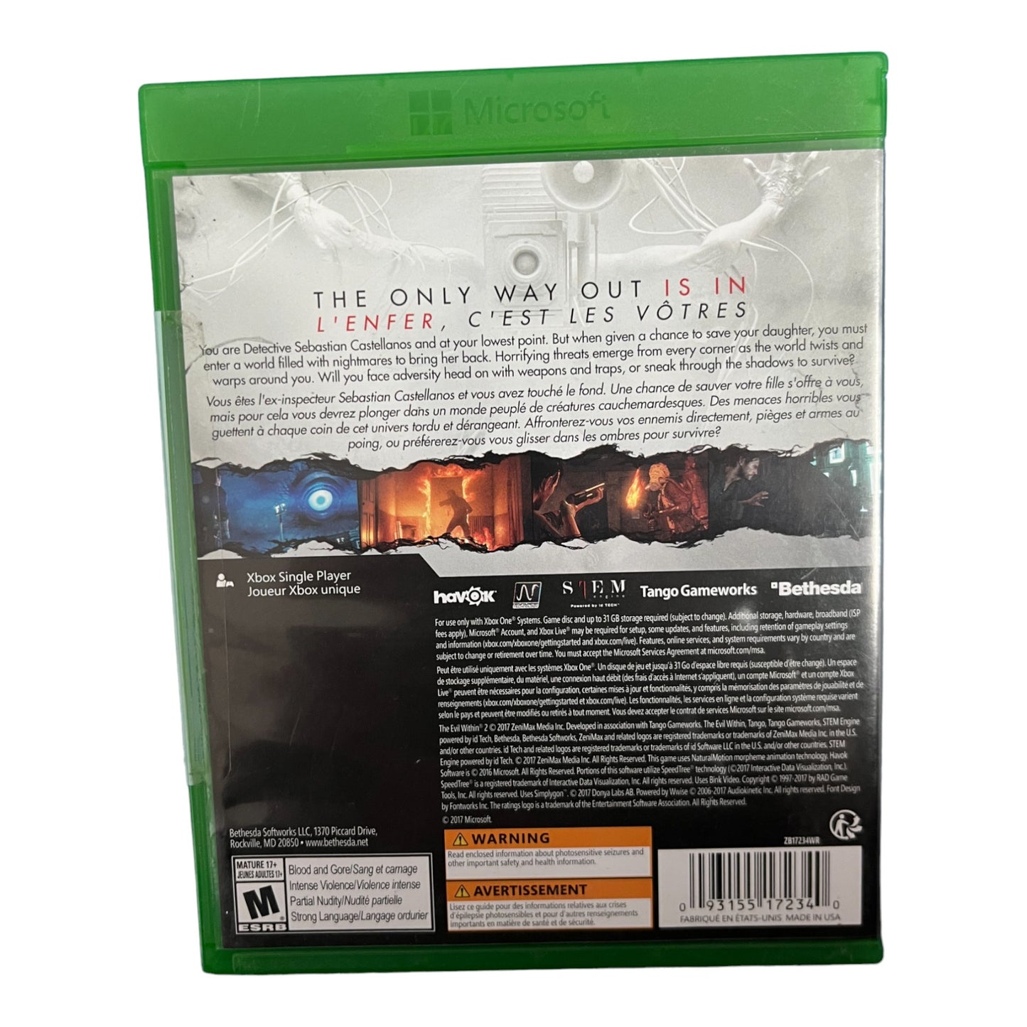 The Evil Within 2 (XboxOne)