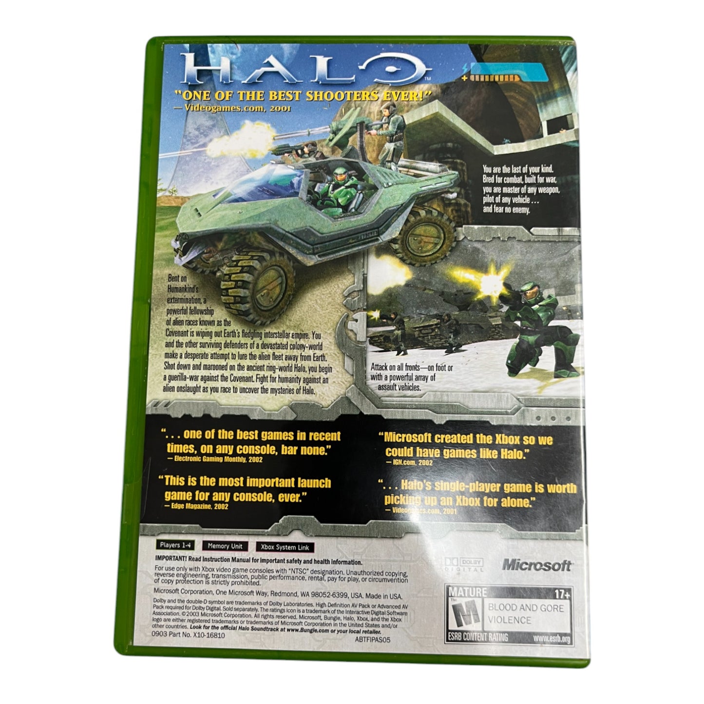 Halo: Combat Evolved [Game of the Year] [Not for Resale] (Xbox)