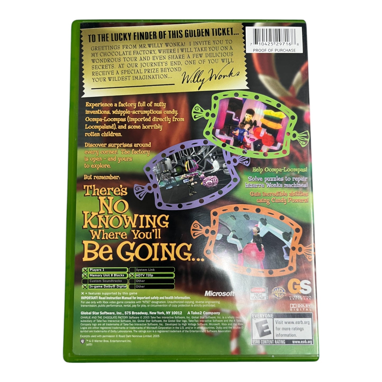 Charlie and the Chocolate Factory (Xbox)