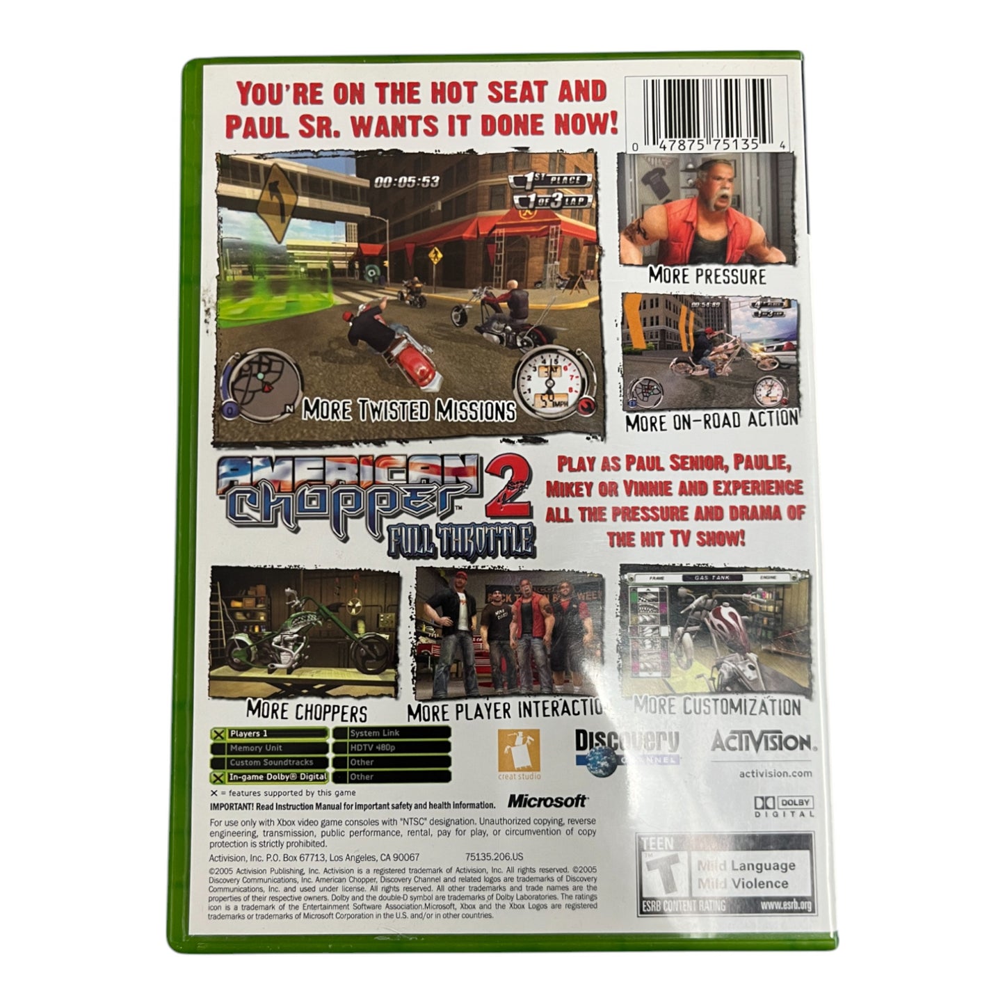 American Chopper 2 Full Throttle (Xbox)