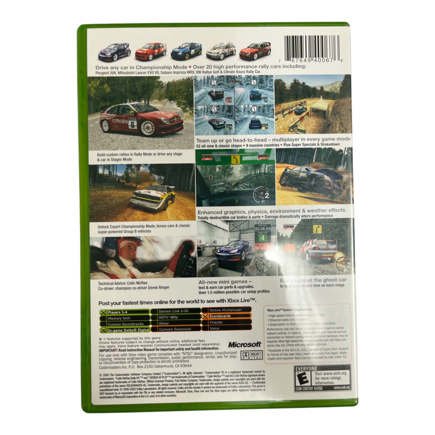Colin McRae Rally 04 (Xbox)