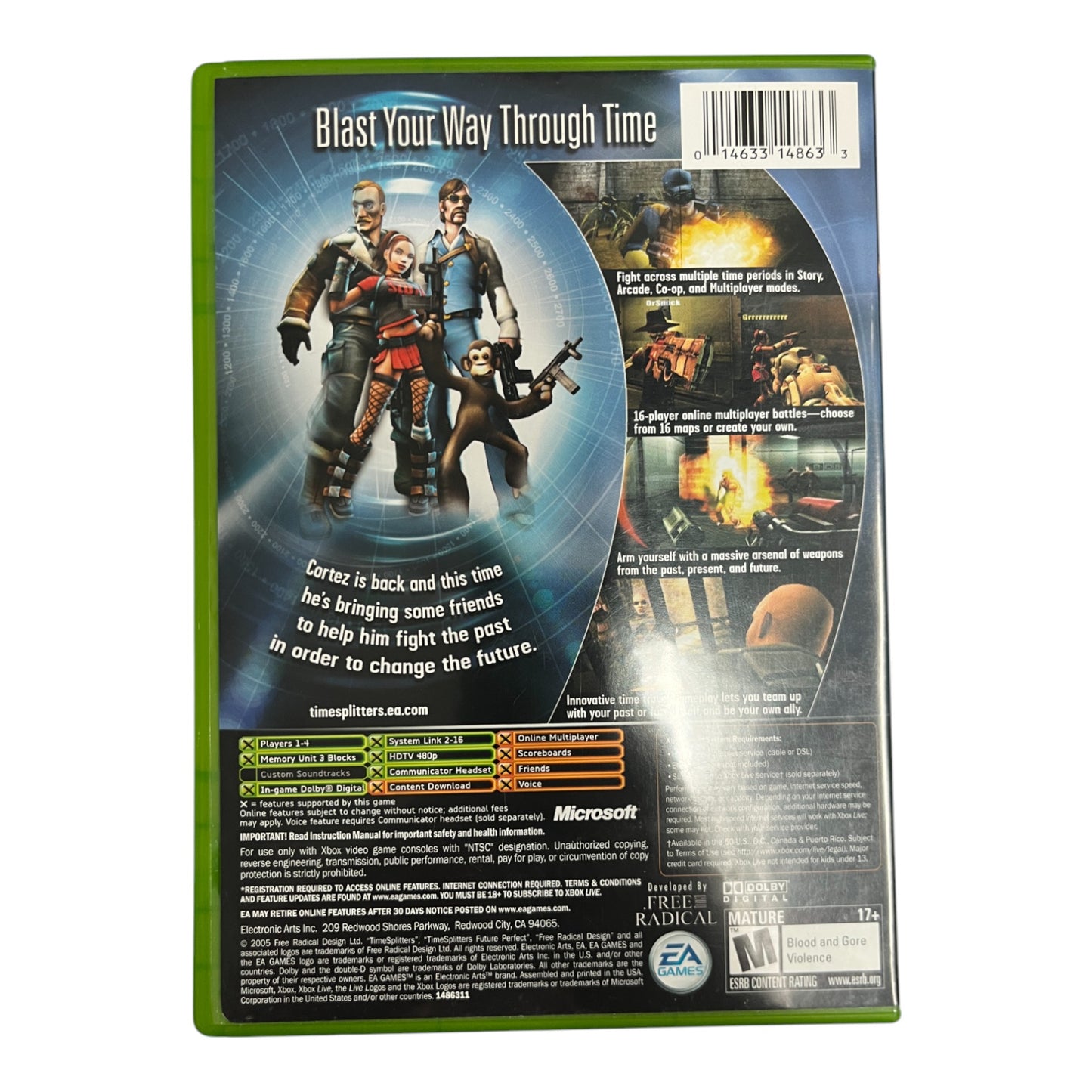 Time Splitters: Future Perfect (Xbox)