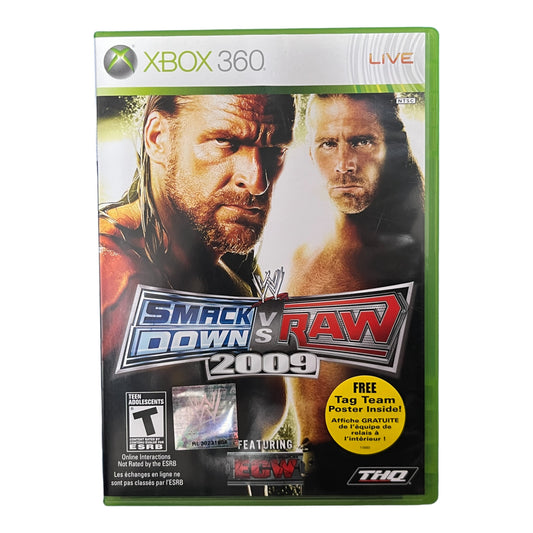 WWE Smackdown Vs. Raw 2009 (Xbox360)