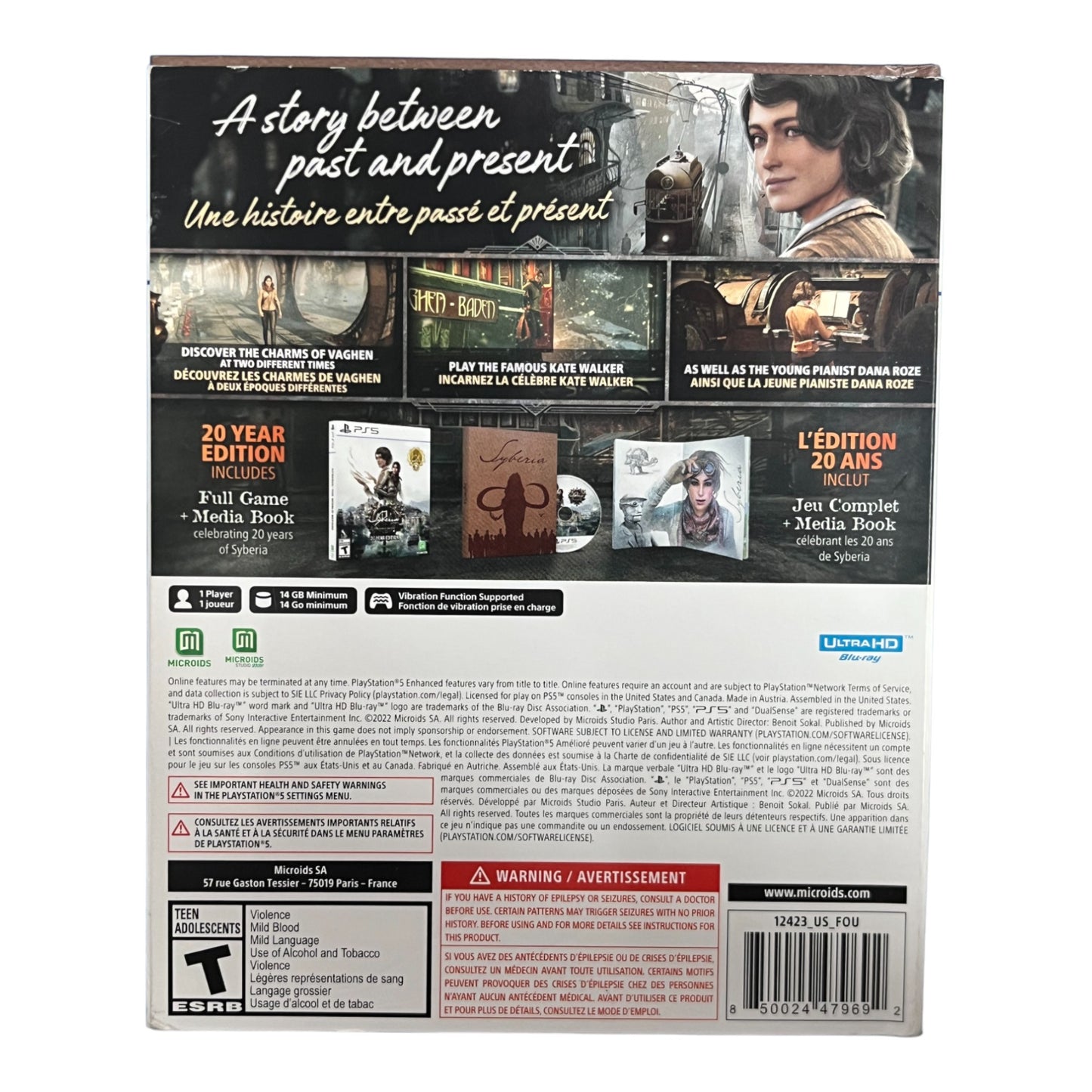 Syberia: The World Before [20 Year Edition] (PS5)