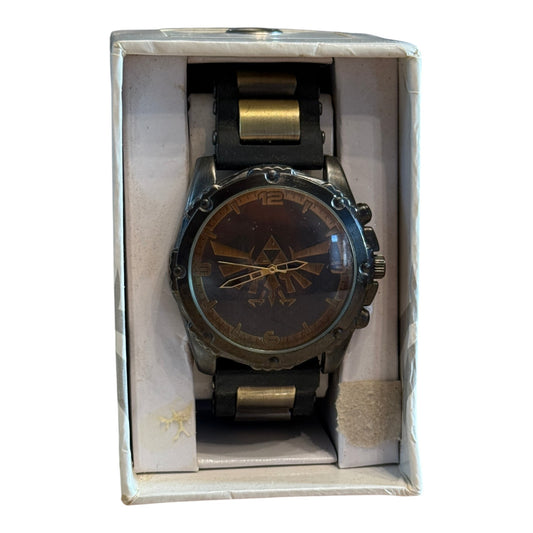 The Legend of Zelda Hyrule Analog Watch Brown
