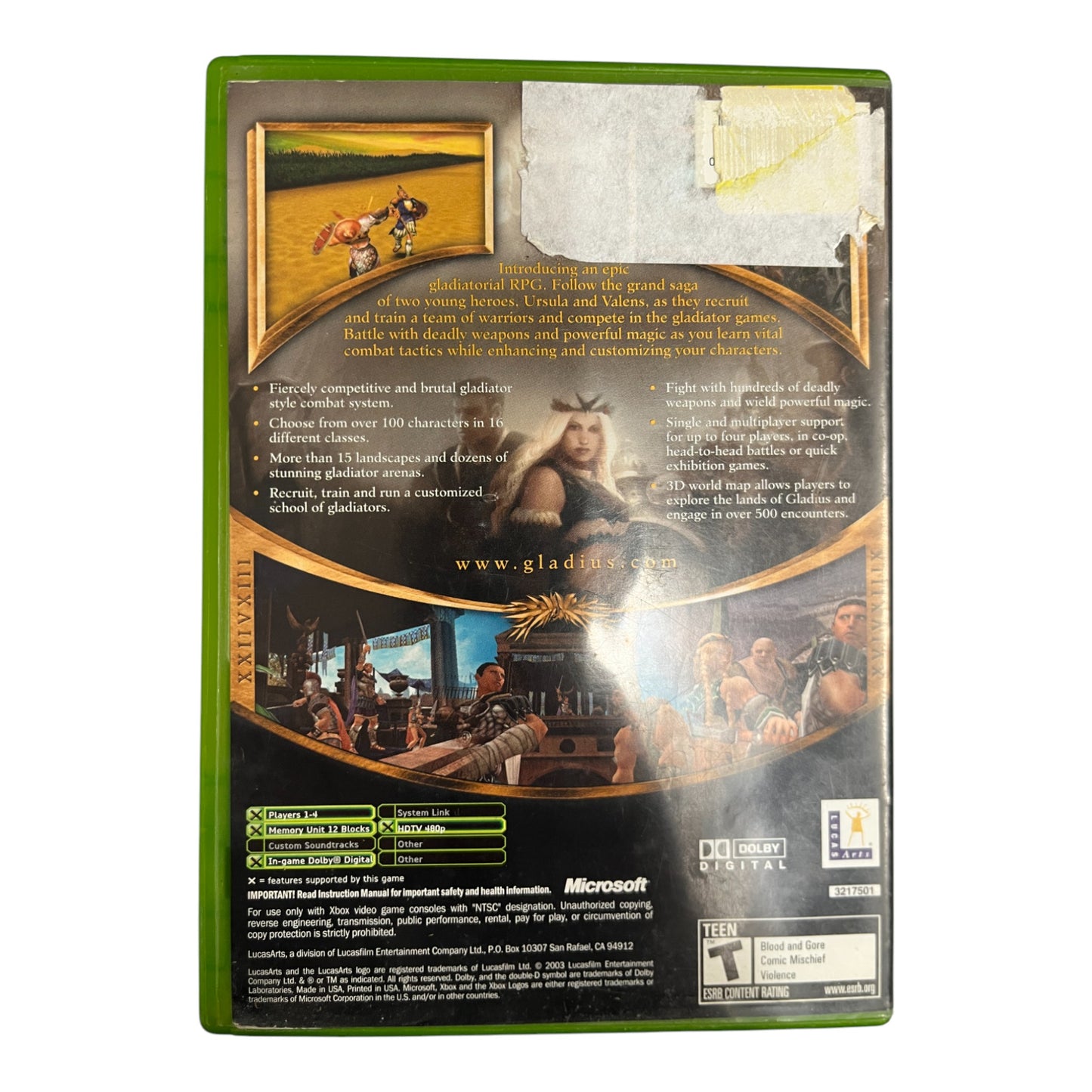 Gladius (Xbox)