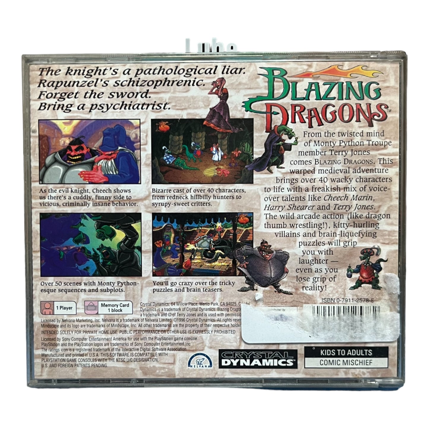 Blazing Dragons (PS1)