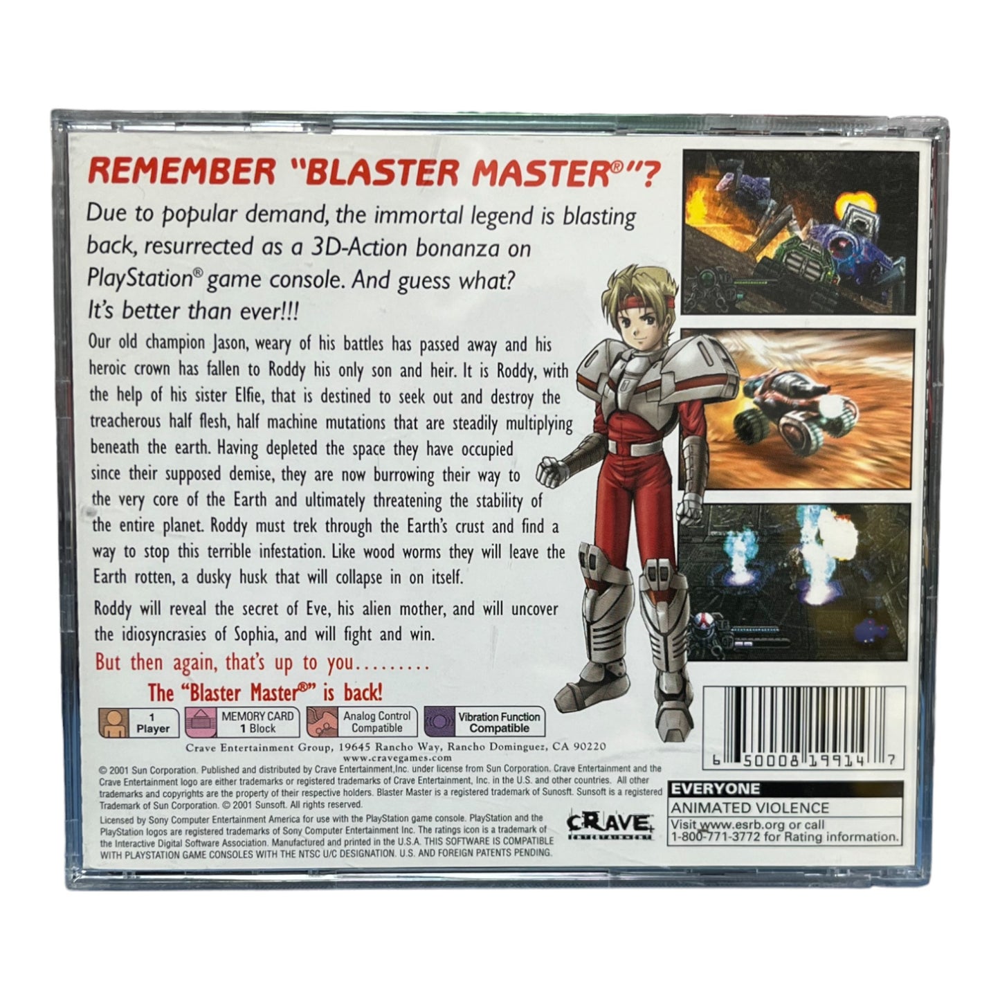Blaster Master Blasting Again (PS1)