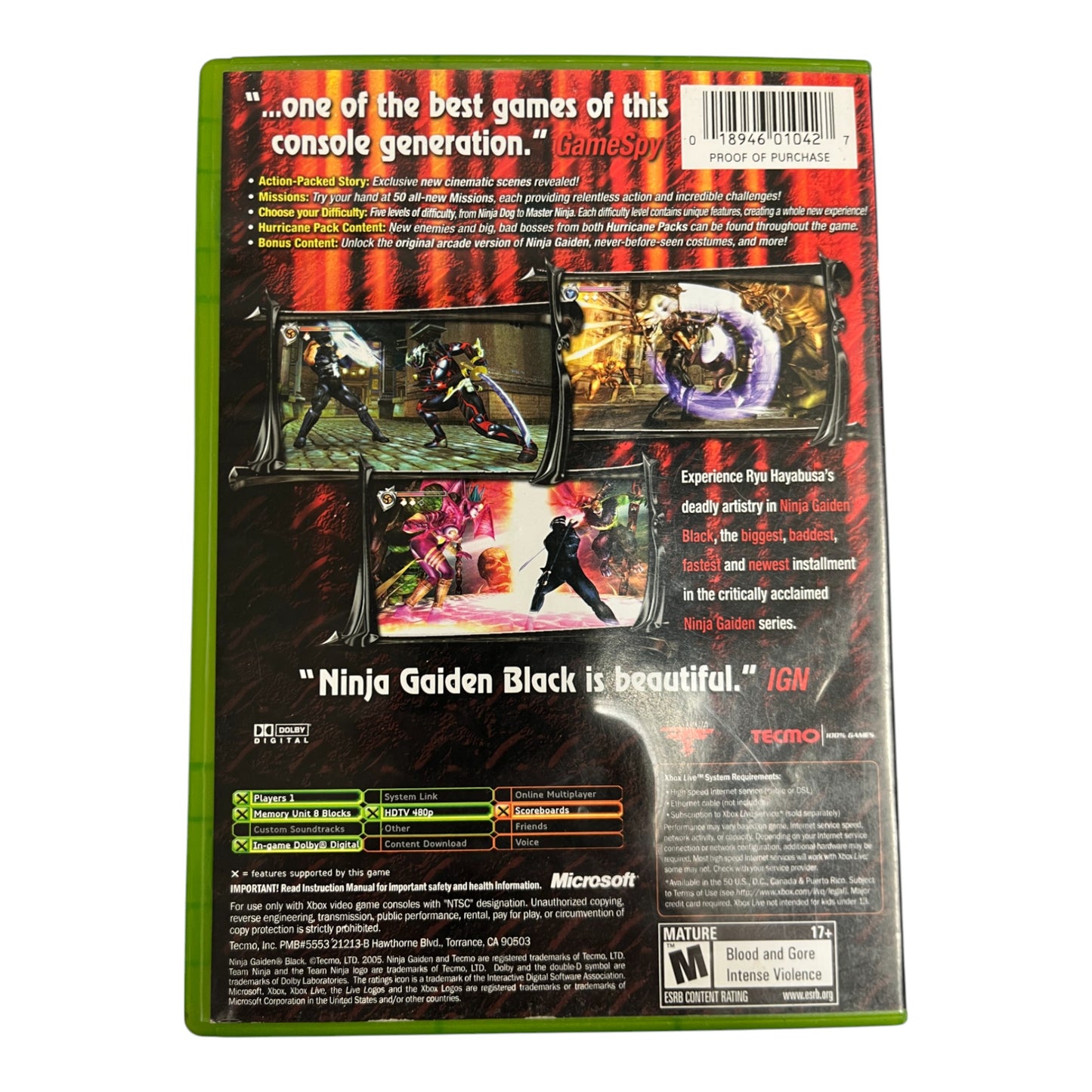 Ninja Gaiden Black (Xbox)