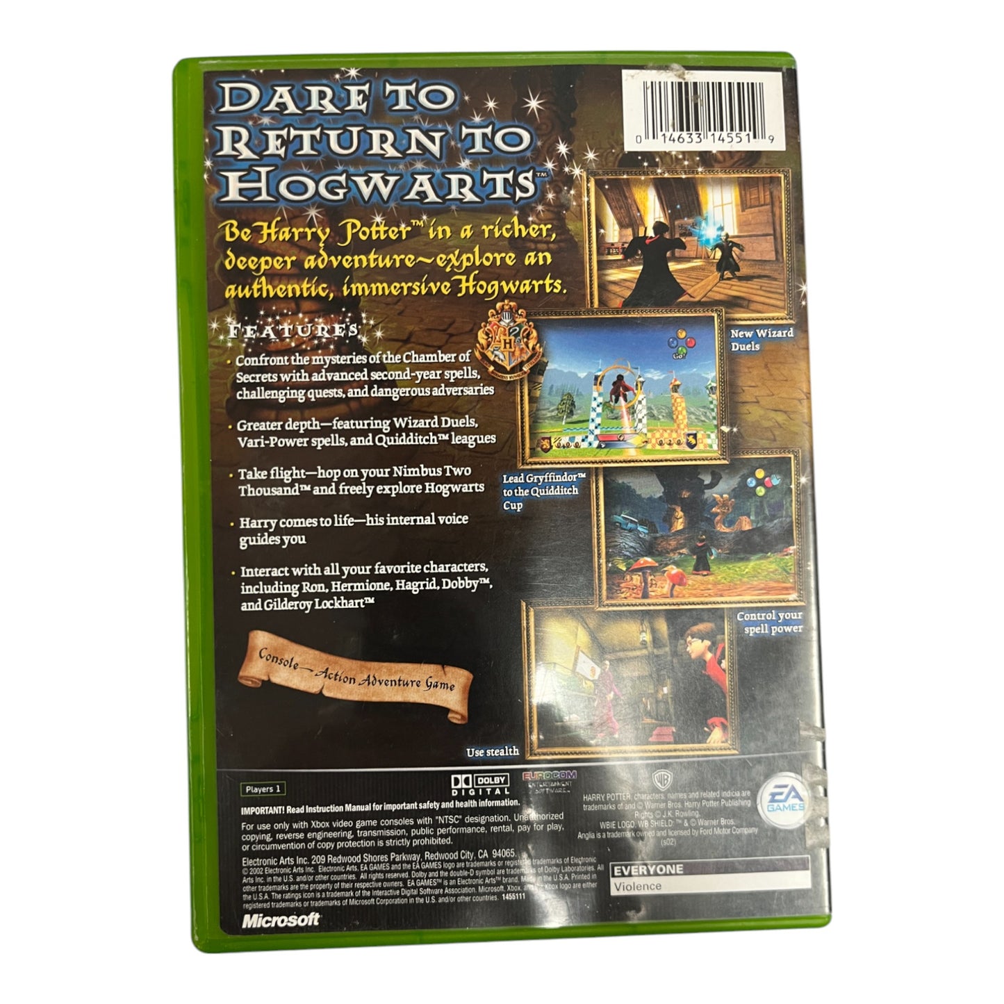 Harry Potter and The Chamber of Secrets (Xbox)