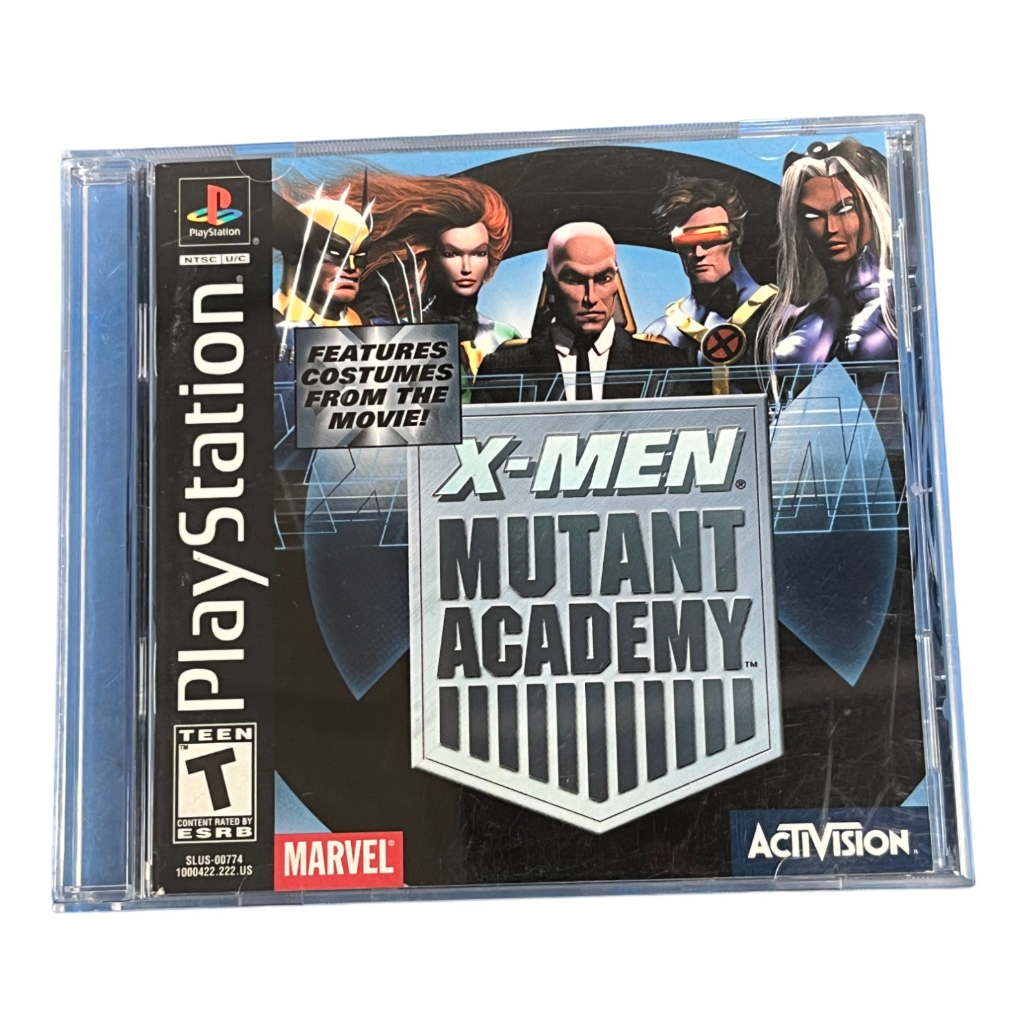 X-Men Mutant Academy PS1 – Tressie Rétro-Games X-Men Mutant Academy PS1 – Tressie Rétro-Games