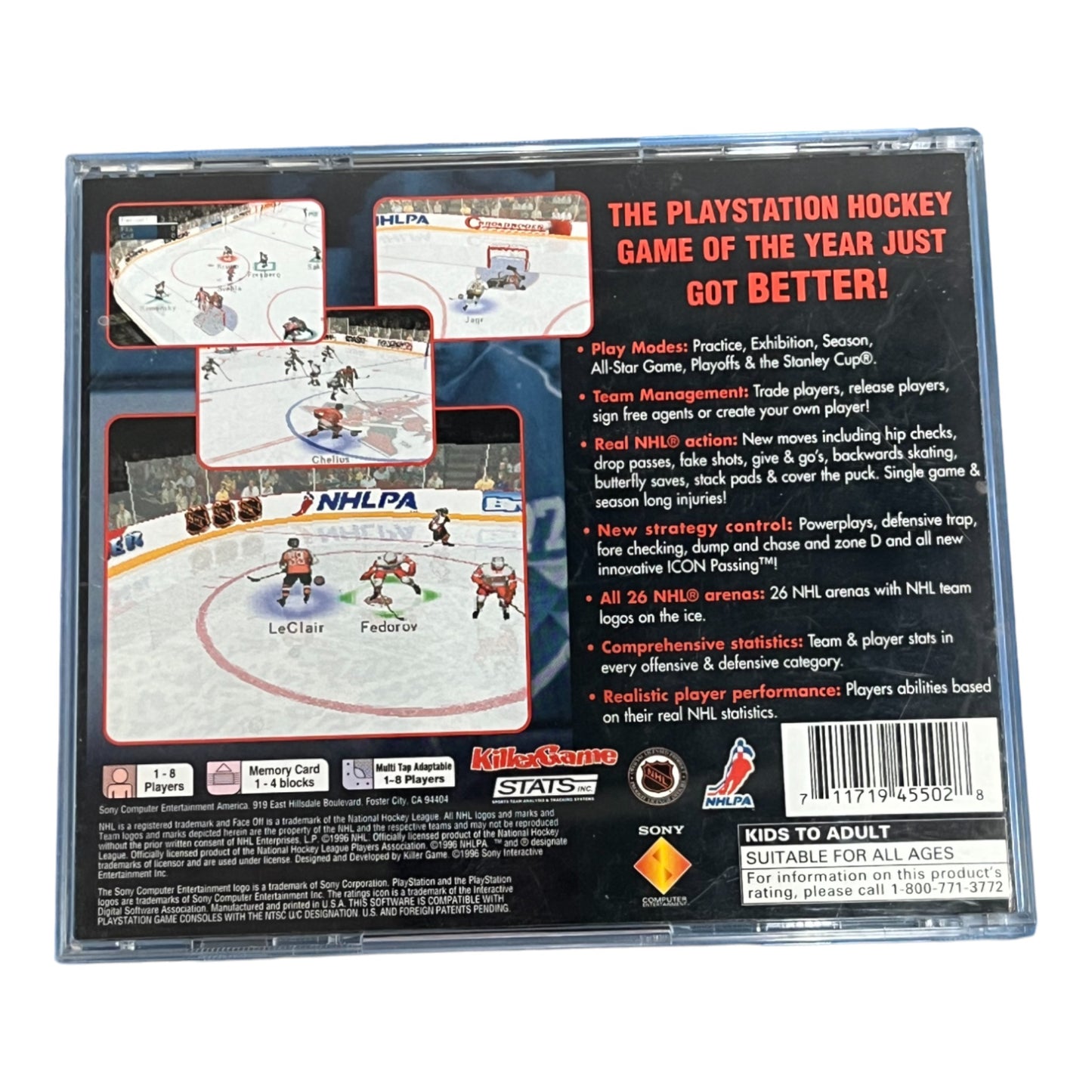 NHL FaceOff 97 (PS1)