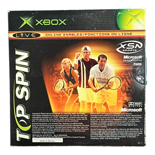 Amped 2 & Top Spin (Xbox)