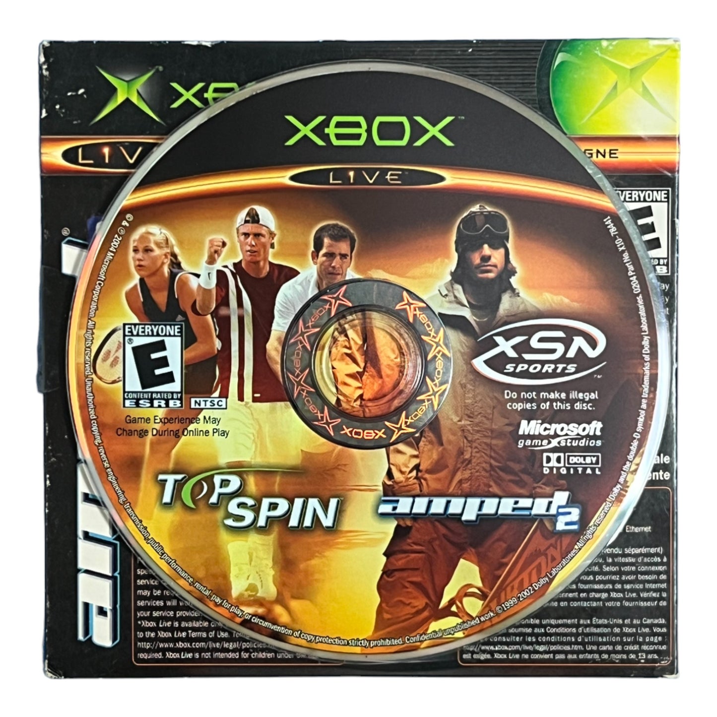 Amped 2 & Top Spin (Xbox)