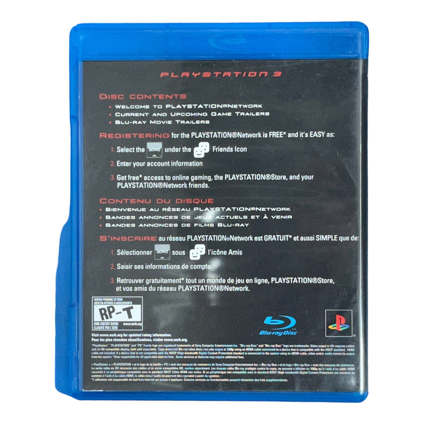 Welcome To Playstation 3 And Playstation Network (PS3)