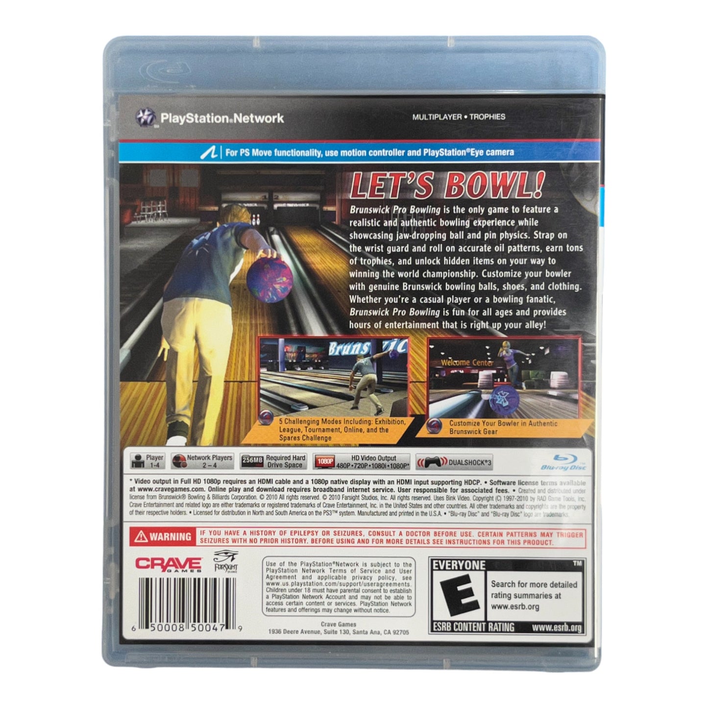 Brunswick Pro Bowling (PS3)