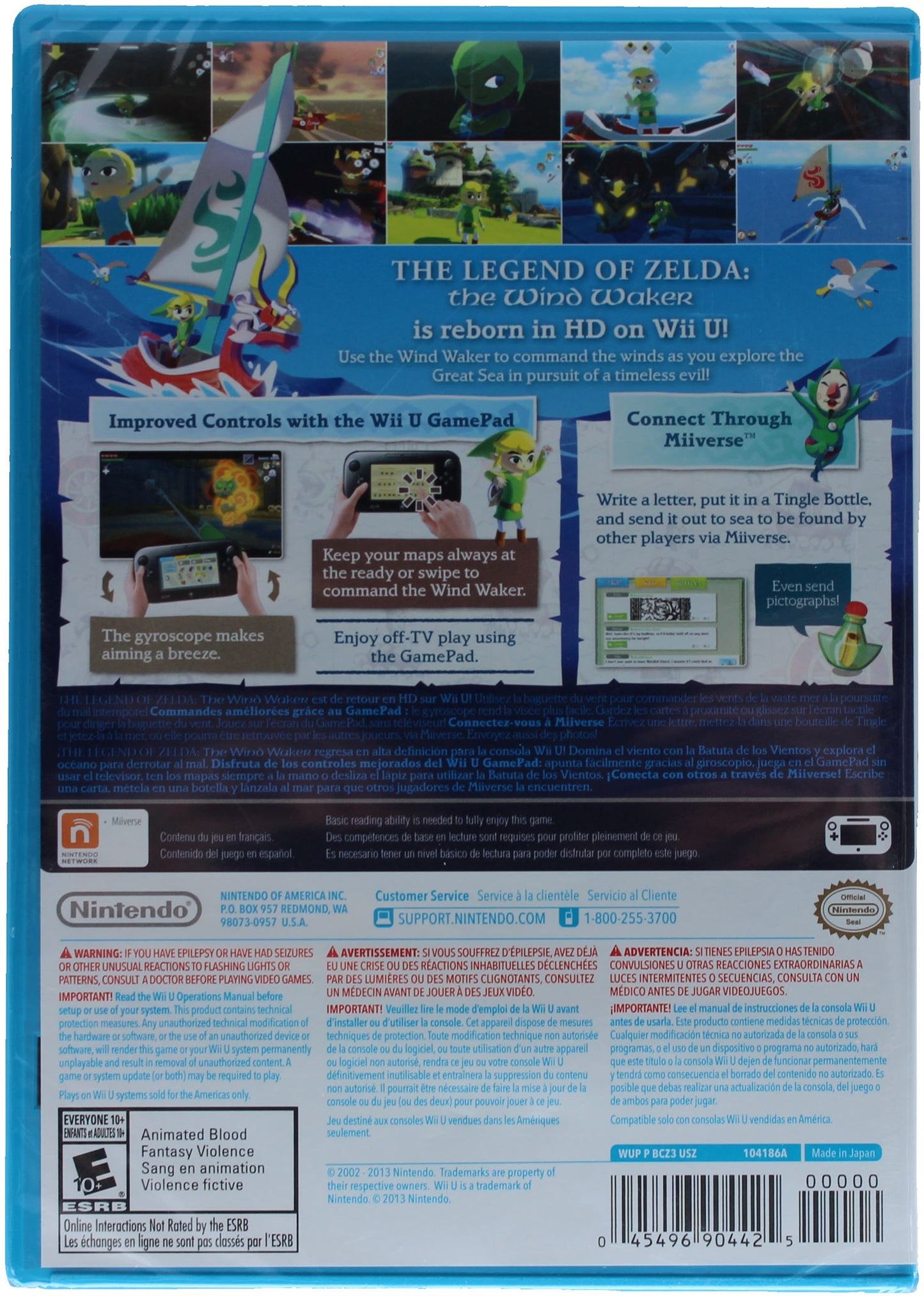 The Legend Of Zelda: The Windwaker HD [Nintendo Selects] (WiiU)