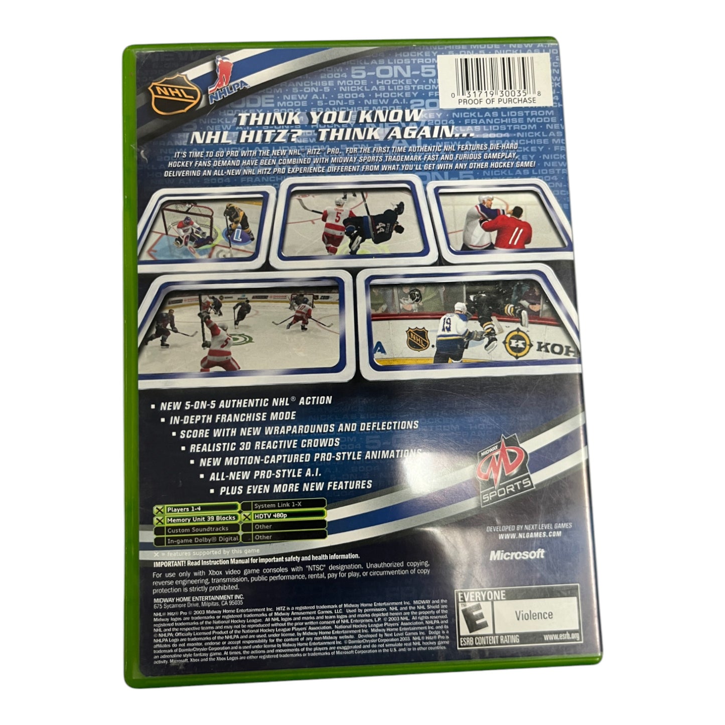 NHL Hitz Pro (Xbox)