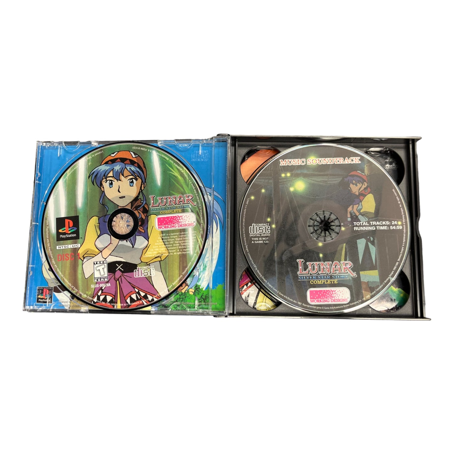 Lunar Silver Star Story Complete [4 Disc] Collector's Edition (PS1)