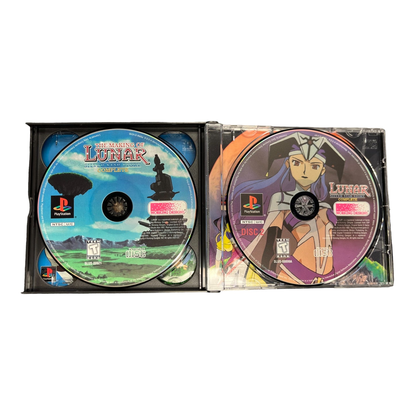 Lunar Silver Star Story Complete [4 Disc] Collector's Edition (PS1)