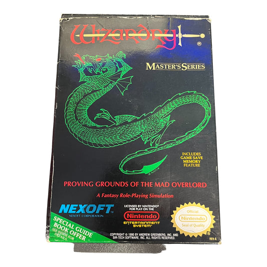 Wizardry: Proving Grounds Of The Mad Overlord (NES)