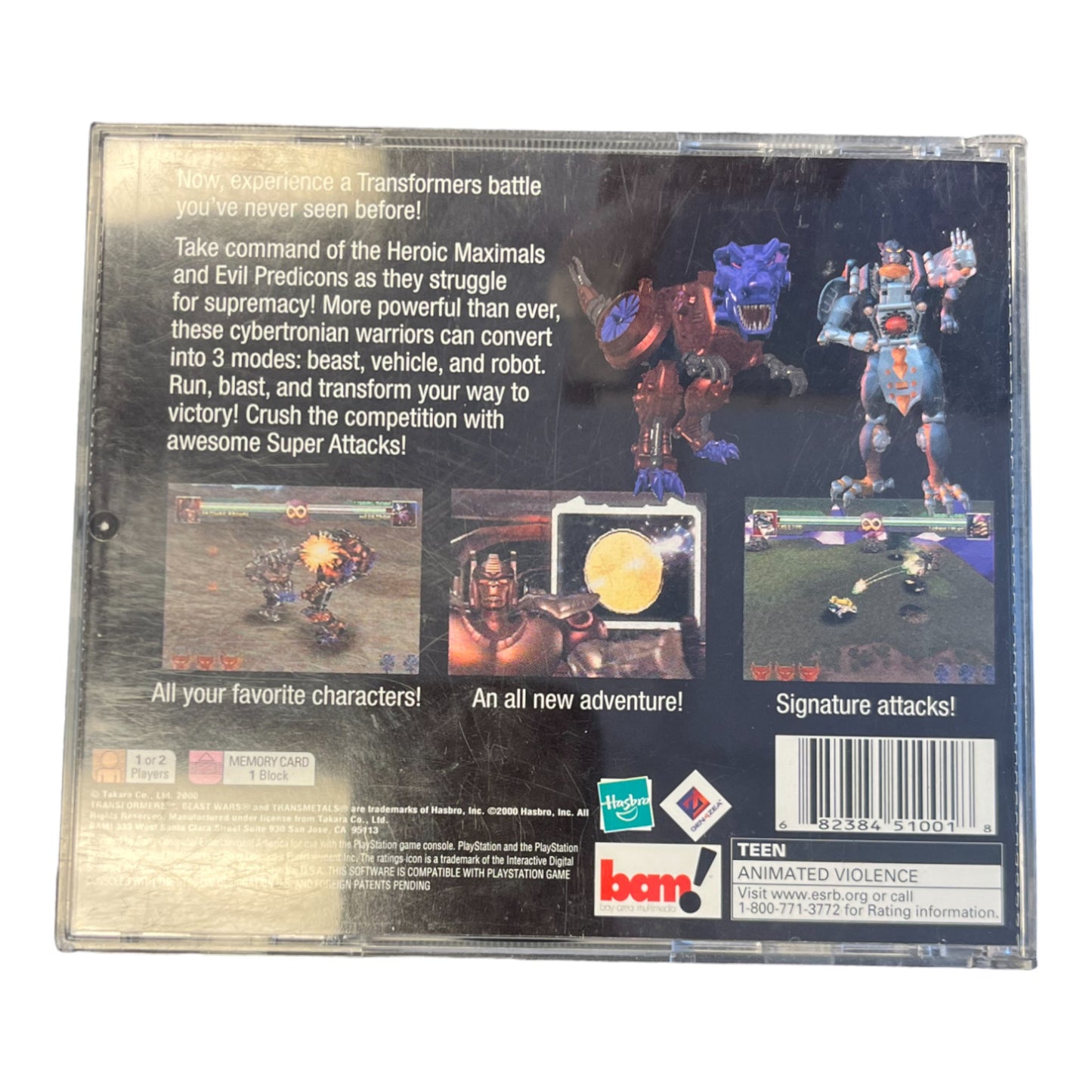 Transformers Beast Wars Transmetals (PS1)