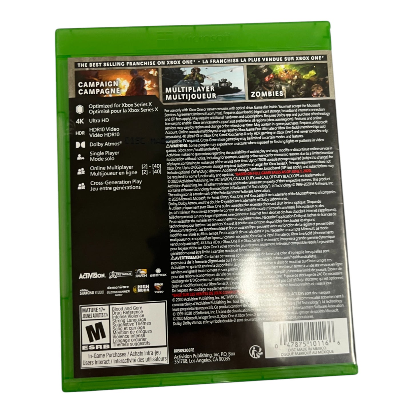 Call of Duty: Black Ops Cold War (Xbox Series X, Xbox One)