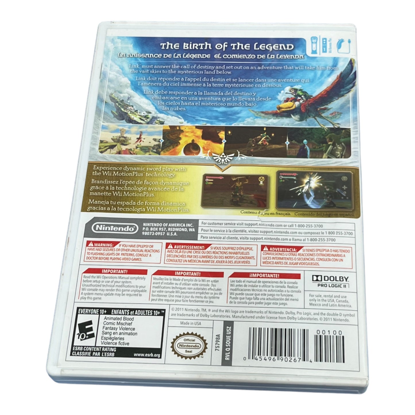 The Legend Of Zelda: Skyward Sword (Wii)