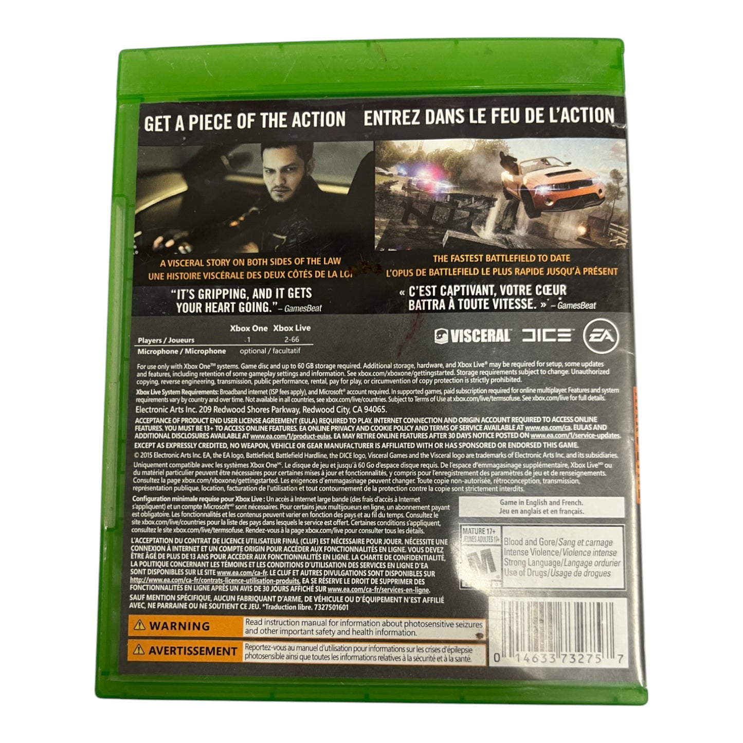 Battlefield Hardline (Xbox One)