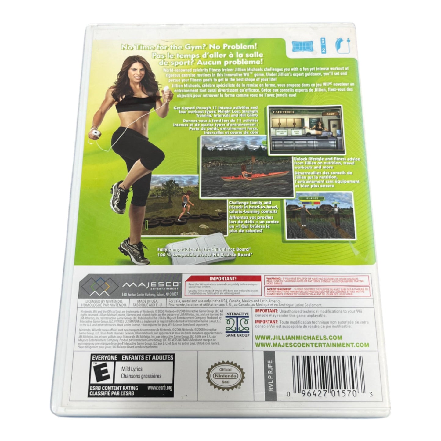 Jillian Michaels: Fitness Ultimatum 2009 (Wii)