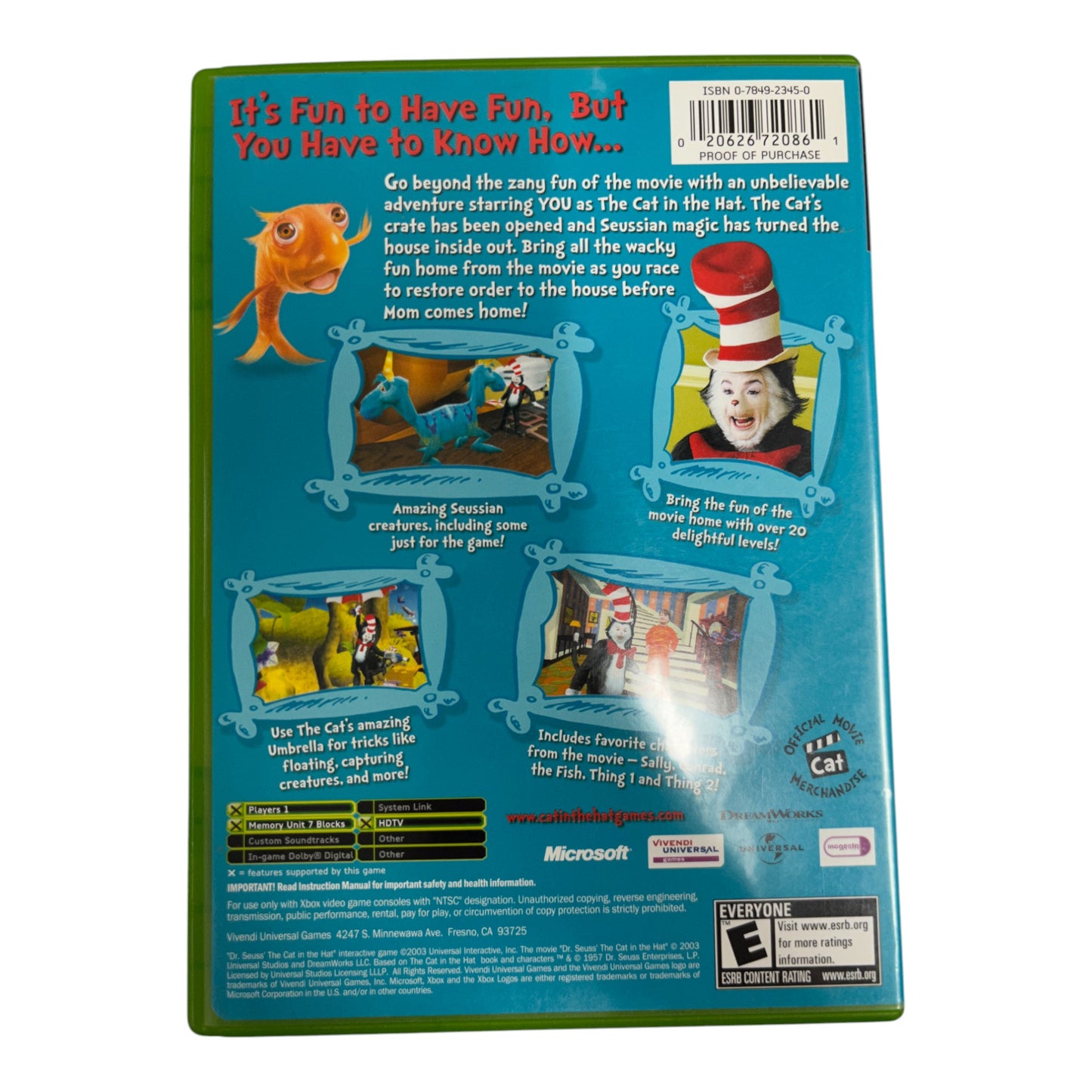 The Cat in the Hat (Xbox)