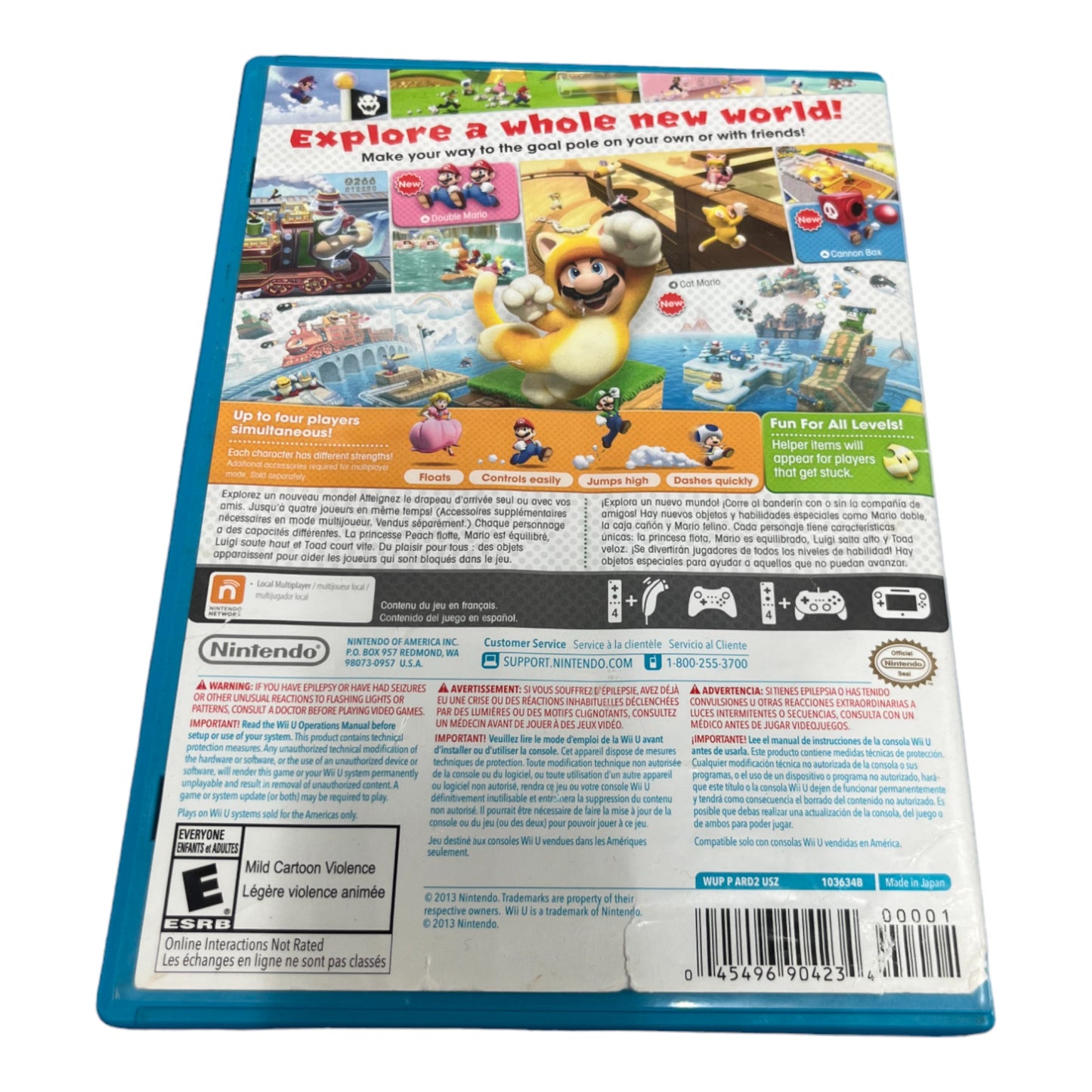 Super Mario 3D World [Nintendo Selects] (WiiU)