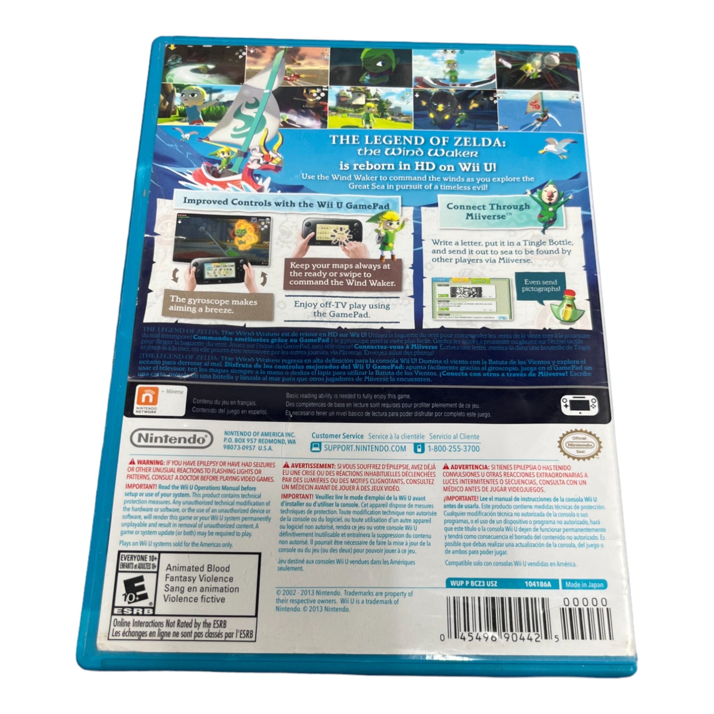 The Legend Of Zelda: The Windwaker HD [Nintendo Selects] (WiiU)